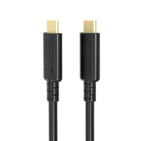 Cable de Datos USB 4.0 Tipo-C a C Thunderbolt 4 de Cobre Puro OEM, 40 Gbps, PD 100 W, Carga Rápida para Computadora
