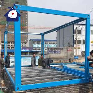 ร้านค้าคอนเทนเนอร์เหล็กขนาด 20 ฟุต 40 ฟุต แบบขยายได้ ทันสมัย ถอดประกอบได้ บ้านสำเร็จรูปหรูหรา - Product Image 6