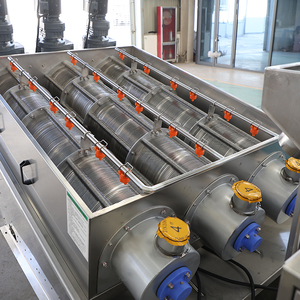 Deshidratación de Lodos por Múltiples Discos |   Máquina de Deshidratación de Residuos Orgánicos por Presión de Tornillo STP <span class=keywords><strong>WTP</strong></span> - Product Image 3