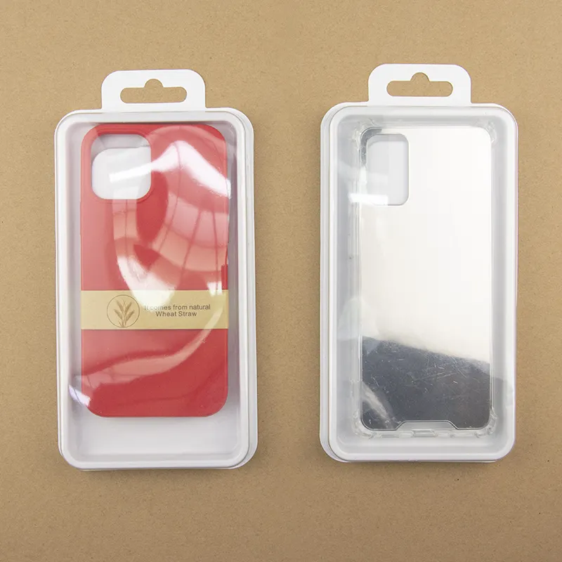 Mobile Phone Accessories Packaging Clear Plastic Packaging for Phone Cases for iPhone Blisters Case Packaging