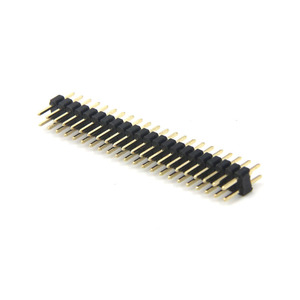 2-100 Pin H2.0 hàng tăng gấp đôi SMT vá kết nối 1.27 Pitch nam pin tiêu đề cho PCB 90 độ cong chèn vật liệu đồng thau - Product Image 5