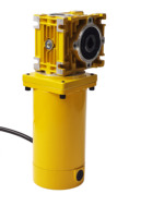 Motor DC Magnet Permanen 120W dengan Gear, Torsi Tinggi, Kebisingan Rendah, dan Encoder untuk Perahu, Sepeda Listrik, dan Peralatan Rumah Tangga