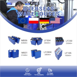 Baterai LiFePO4 <span class=keywords><strong>3</strong></span>.2V 304Ah Langsung dari Pabrik, Sel LFP Grade A LF304 untuk Tenaga Surya, Penyimpanan Energi Rumah, Golf Cart, RV - Product Image 6