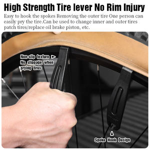 LEBYCLE <span class=keywords><strong>Kit</strong></span> de Reparación de Neumáticos para Bicicleta de Montaña y Carretera Caja de Parches para Cámara de Aire Pegamento y Parche para <span class=keywords><strong>Pinchazos</strong></span> de Cámara de Bicicleta Fuerte Adhesión Herramientas Portátiles - Product Image 4