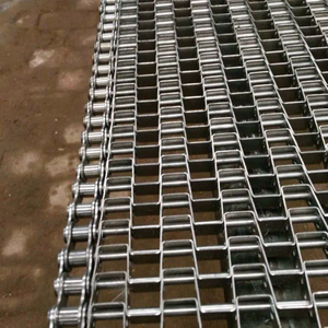 Gıda sınıfı Ss304 paslanmaz çelik isıya dayanıklı konveyör bant tel örgü petek taşıyıcı bantlar düz tel Belting - Product Image 5