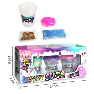 Custom Activator Crystal Clear Cream Set <b>Slime</b> Kit Education Toy Putty Making Kit Kids DIY Charms Toys <b>Slime</b> Kit for Kids - Product Image 3