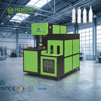 Machine de soufflage de bouteilles en plastique semi-automatique pour eau minérale, fabriquée en Chine, machine de fabrication de bouteilles PET