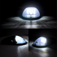Luz Diurna LED para Auto, 9, 12, 16 LED, Marcador de Cabina, Lámpara Amarilla de Techo para Todoterreno, Dodge RAM F150 Beast, Toyota Tundra, Chevrolet