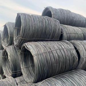 Varilla de alambre de acero al carbono 5,5mm 6,5mm Varilla de alambre laminado en caliente Q195 SAE1008 Varilla de alambre de acero de hierro en bobina - Product Image 4