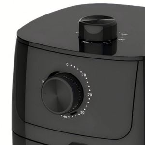 Nouvelle Conception 2026 Friteuse à Air Électrique en Plastique 2.0L Mécanique 1400W Température Réglable 80-200°C Minuteur 60 Min Poignée Antiadhésive Froide au Toucher - Product Image 3