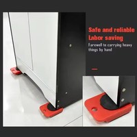 Outil de déménagement Élévateur de meubles Économie de main-d 'œuvre Lourd Meubles Électroménagers Glissière 360 Rotation Roue Rouleaux Pads150kg Capacité