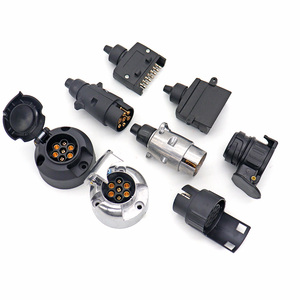 Connecteur de remorque Style euro-américain 3pin 4pin 6pin 7pin 13pin adaptateur de prise <span class=keywords><strong>semi</strong></span>-remorque - Product Image 4