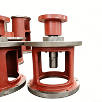 Support de mélangeur robuste en fonte avec accouplement, diamètre de trou de 50 mm, couple de 100 Nm, marque QZ, garantie 1 an pour mélange industriel