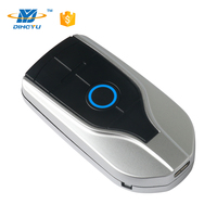 Lector de Códigos QR Inalámbrico Plateado de Bolsillo DY SCAN para POS Android con Sensor CMOS, Escáner de Códigos de Barras 1D/2D Portátil