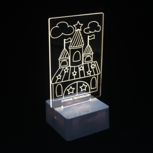 Đèn Bàn <span class=keywords><strong>Led</strong></span> Acrylic Ấm Áp <span class=keywords><strong>Mini</strong></span> Sáng Tạo Tùy Chỉnh Âm Thanh Nổi 3D Bán Chạy Tùy Chỉnh Đèn Ngủ Trang Trí Mặt Trăng - Product Image 3