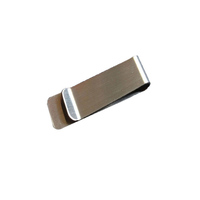 Clip de Dinero Metálico de Acero Inoxidable 316 Ajustable Personalizado OEM para Transformador, Certificado ISO9001, Grosor de 0.1-10mm