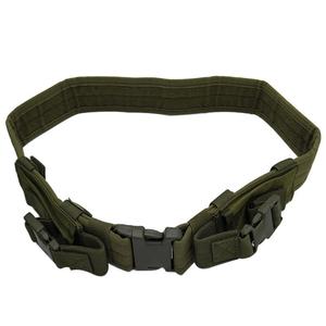 High Quality Nylon Tactical Waist Belt <b>for</b> <b>Men</b> Women with Durable Magazine Flashlight <b>Pouch</b> Tool Strap <b>for</b> Outdoor Activities - Product Image 4