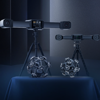 Scanner 3D portable détachable Shining FreeScan TrakNova, système de numérisation tout-en-un avec suivi dynamique, métrologie, PLA, USB, multifonctionnel