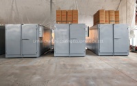 Nouveau four de séchage par lots à chauffage électrique Changhe pour peinture en poudre, contrôlé par PLC, avec moteur, GPL/Gaz/Diesel