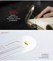 Vente en gros mini lampe de lecture avec clip veilleuse de lecture à LED petite lampe de lecture à LED portable pour le lit