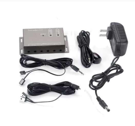 Professional-Grade AV Extender Over RF with IR Extender Audio/Video RF TV Modulator for All NTSC TV System Setup Fast Shipping