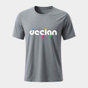 Camiseta de Poliéster de Secado Rápido, Diseño de Logotipo Personalizado, Impresión Personalizada, Absorbe la Humedad, Cómoda, Uniformes Deportivos Casuales - Product Image 3