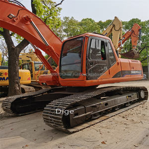 Excavadora Doosan DH220 utilizada con motor Original, máquina de excavación hidráulica duradera con componentes centrales, bomba de caja de cambios de Motor - Product Image 6