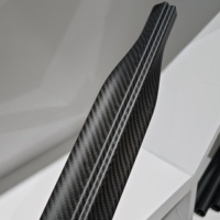 Tube en carbone monobloc résistant à la corrosion et au sel marin ; Matériau de tube de lance de pêche sous-marine en fibre de carbone