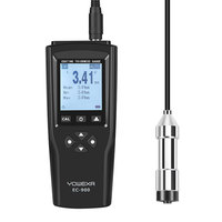 EC-900 grande gamme 0 ~ 5000 μmThickness Meter sonde externe rubis résistant à l'usure jauges d'épaisseur de revêtement