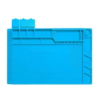 Tapis de table antistatique en silicone résistant à la chaleur, tapis isolant magnétique en silicone, kit de réparation, tapis de soudure, tapis de réparation de téléphone