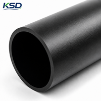 Tuyau de drainage en HDPE de qualité industrielle, résistant à la pression négative, robuste, résistant aux chocs, prix d'usine, fiable