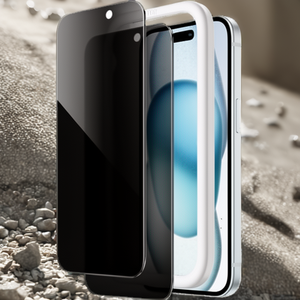 Protection d'écran anti-espion 9H pour iPhone 15 Plus 6,7 pouces, protection d'objectif d'appareil photo, anti-traces de doigts, en verre trempé - Product Image 2