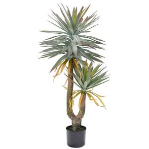Arbre artificiel de bonsaï d'agave de haute qualité, plante artificielle de dracaena pour la décoration de la maison - Product Image 1