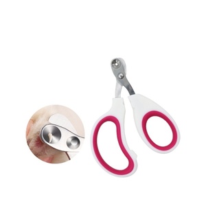 Coupe-ongles pour chats et chiens avec petit trou de guidage, poignée en caoutchouc souple, empêche les saignements et les blessures accidentelles - Outil magique - Product Image 2