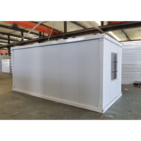 Maison conteneur modulaire portable écologique pour dortoirs de travailleurs, bureaux temporaires et camps