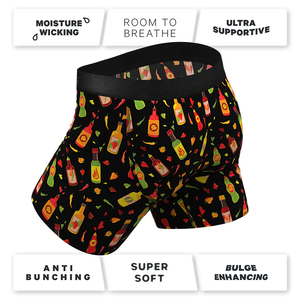 Calzoncillos Bóxer CELINNE con Diseño de Hamaca, Micromodal y Spandex, Soporte Premium, Ultraligeros, con Bolsa Frontal para Hombre - Product Image 5