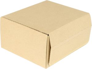 Boîte postale personnalisée à bande adhésive marron, refermable, pour e-commerce, expédition, envoi de cadeaux, sans ruban adhésif, montage facile - Product Image 2