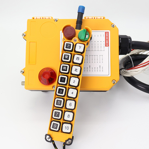 F24-16S phổ công nghiệp cần cẩu điều khiển từ xa đài phát thanh không dây Transmitter <span class=keywords><strong>Receiver</strong></span> 433Mhz 868MHz <span class=keywords><strong>PC</strong></span> nhựa sốc hoist - Product Image 2