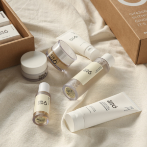 GINGER6 Vegan Skincare Essentials Gift Set 6PCS Toner Serum <b>Cream</b> Ideal for <b>Skin</b> <b>Glow</b> Repair Anti Aging Nourishment - Product Image 1