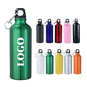Bán buôn biểu tượng tùy chỉnh 750ml nhôm thể thao chai nước với vít có nắp đậy và Carabiners Nhôm chai nước 750ml - Product Image 1