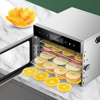 1-24 uur intelligente timer gedroogde groenten gedroogd fruit machine kleine huishoudelijke fruitdroogmachine voor thuisgebruik