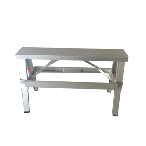 أدوات دريوال 18-30 قدم الألومنيوم ارتفاع قابل للتعديل مقعد مقعد قابل للطي العمل درجة سلم - Product Image 3