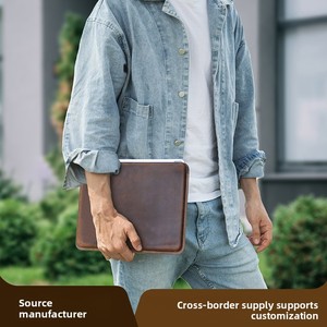 Nuova Custodia Protettiva in Pelle Crazy Horse per <span class=keywords><strong>iPad</strong></span> Pro 11/10.5 Modello CF3021 - Borsa a Tracolla per Laptop - Product Image 4