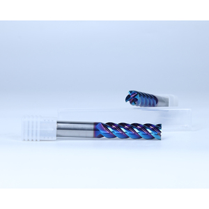 Fraises à bout en carbure de tungstène haute performance HRC 65, 4 flûtes, rayon d'angle, fraises à bout en carbure solide, outils de fraisage pour le fraisage - Product Image 5