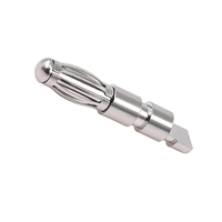 Connecteur banane en cuivre de 3 mm - Terminal de connexion moulé par injection, à souder, pour alimentation de batterie RC