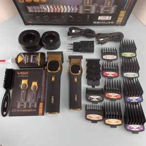 Pour V885S2 Nouveau Design Rasoir Électrique à Double Lame Professionnel Sans Fil Rechargeable par USB pour le Visage et le Corps pour Hommes - Product Image 3