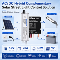 Contrôleur de charge solaire Sukite Premium AC/DC avec MPPT 3230-AC 3.2V 30W 20A pour l'éclairage routier résidentiel
