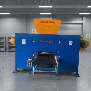 Trituradora de Huesos de Doble Eje Avanzada, Máquina Eléctrica de Procesamiento de Carne de Doble Eje de 1000 Kg/Hr para Uso Industrial - Product Image 1