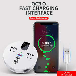 Convertisseur de puissance pour voiture 500W <span class=keywords><strong>DC</strong></span> <span class=keywords><strong>12V</strong></span> 24V vers AC 110V 220V avec <span class=keywords><strong>chargeur</strong></span> rapide QC3.0 et écran LCD numérique pour camion, <span class=keywords><strong>camping</strong></span>-<span class=keywords><strong>car</strong></span>, <span class=keywords><strong>camping</strong></span> - Vente en gros - Product Image 5