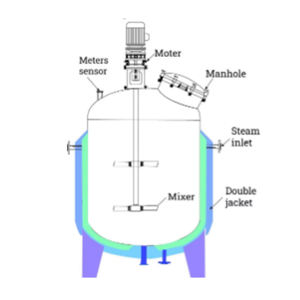 Tanque Mezclador de Líquidos de Acero Inoxidable de 200l/300l de Una Sola Capa, Fácil de Limpiar, con <span class=keywords><strong>Acceso</strong></span> Pequeño para Cosméticos - Product Image 6